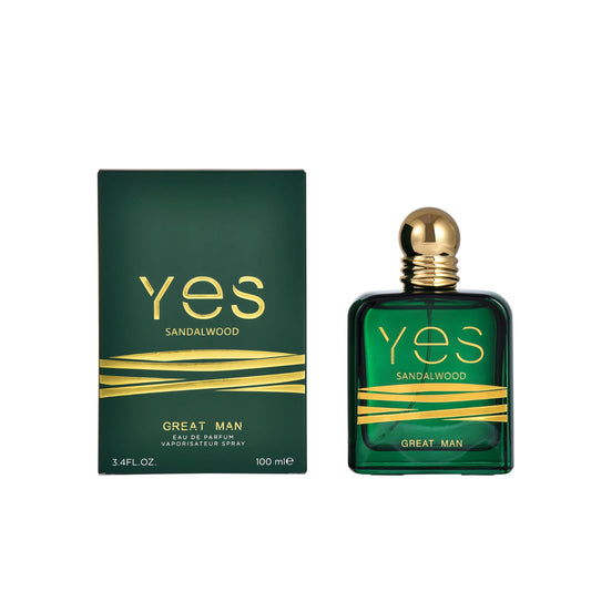 YES GREAT MAN SANDALWOOD - 100ML